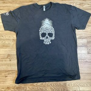 1800 Coconut Skull Gothic Graphic Tee